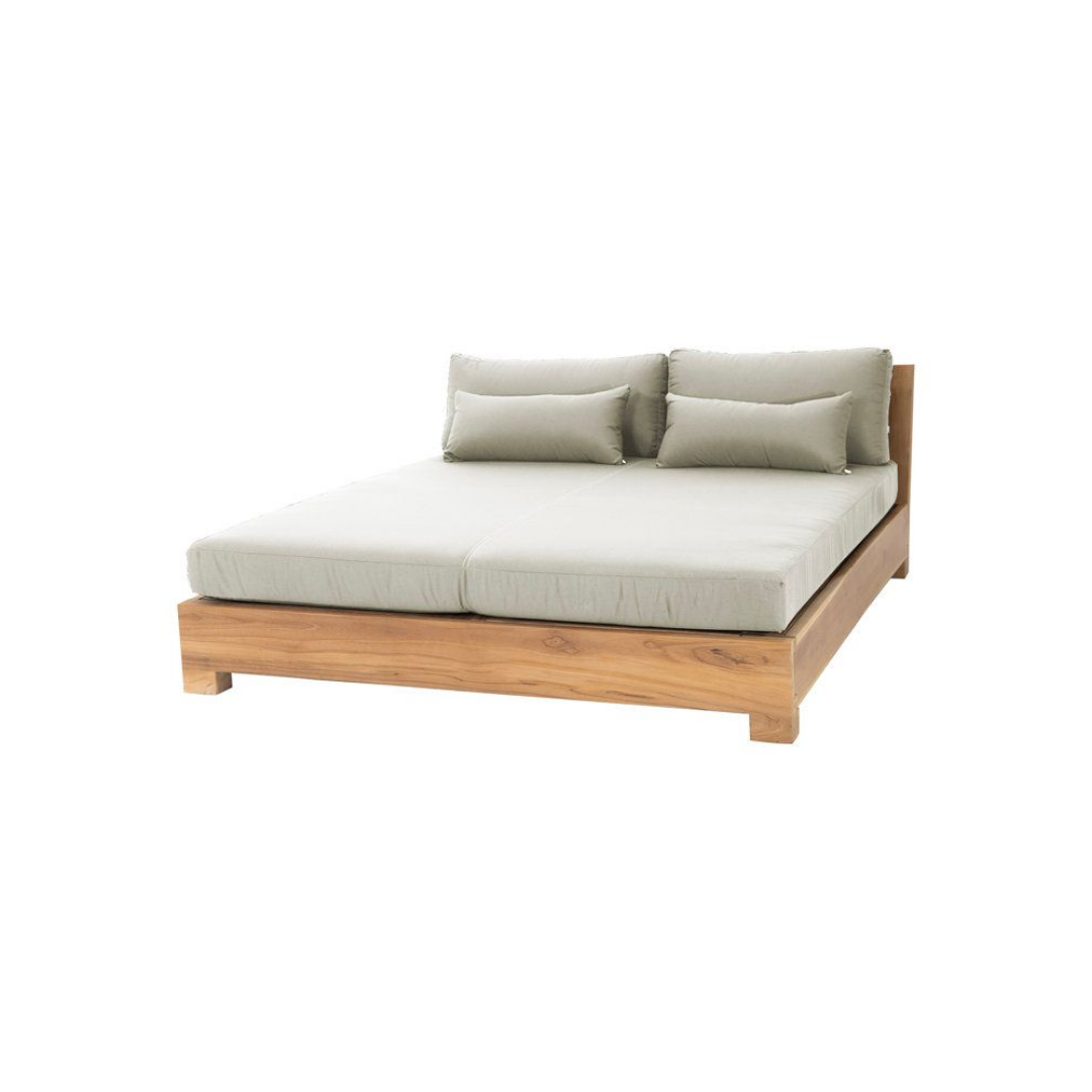 1-2-15.png TEAK OUTDOOR DALEWOOD PATIO DAYBED - Image 1