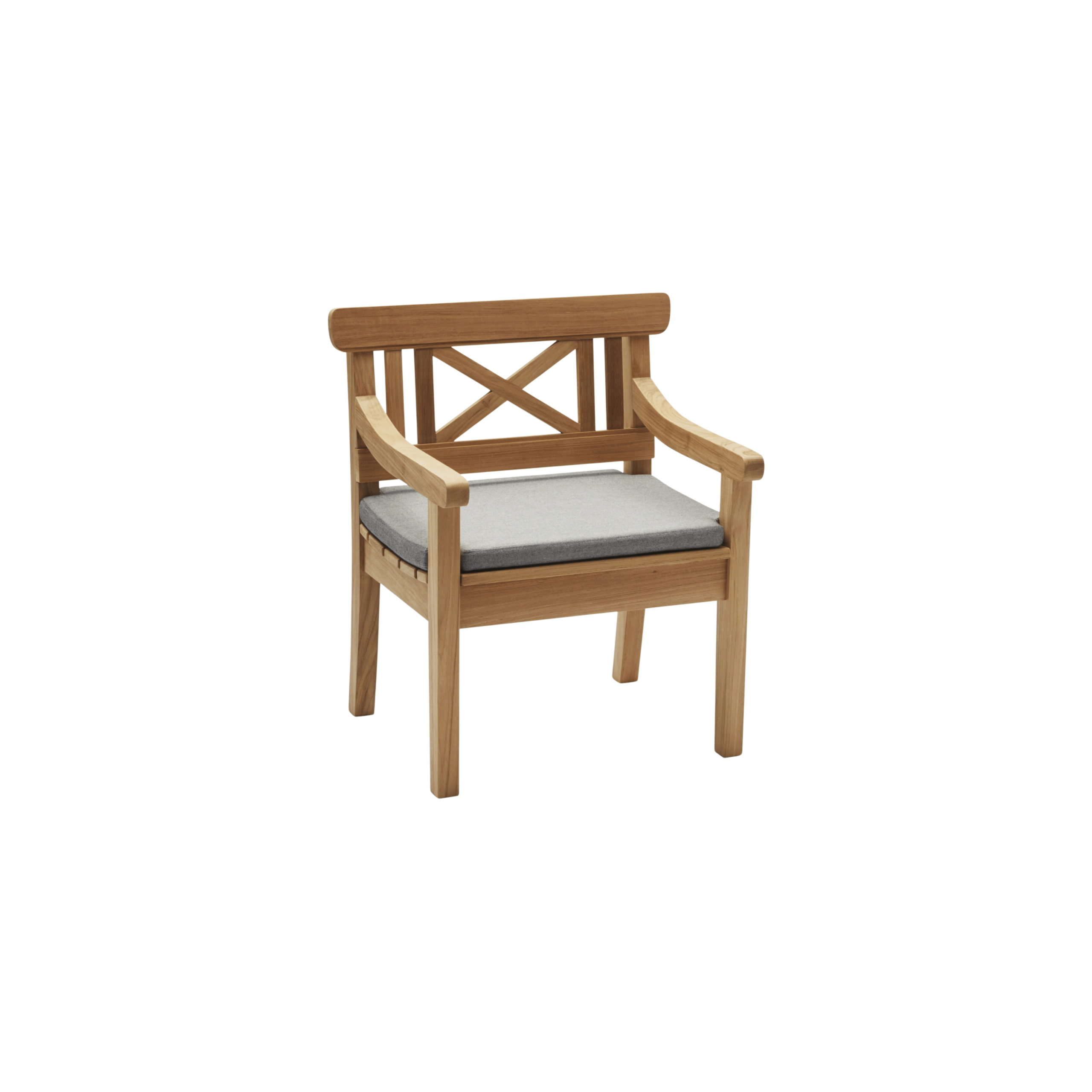 1-2-7.png TEAK OUTDOOR DRACHMAN FIXED CHAIR - Image 1