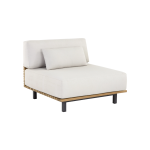 TEAK OUTDOOR GANOVA SET SOFA PATIO - Image 2