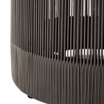 TEAK ROUND PRETO PATIO ROPE SIDE TABLE - Image 3