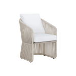TEAK OUTDOOR ALLARIS ROPE DINING CHAIR