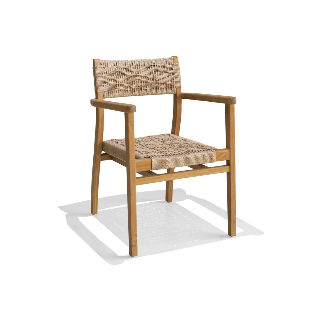 3-28.png TEAK OUTDOOR MAUI PATIO DINING CHAIR - Image 1