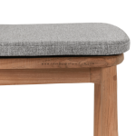 TEAK OUTDOOR ASTON DINING FIXED CHAIR - Image 5