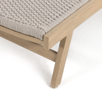 TEAK OUTDOOR DORITHY PATIO CHAISE LOUNGER - Image 3