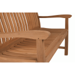 TEAK OUTDOOR NEW WAVE BENCH - Image 3