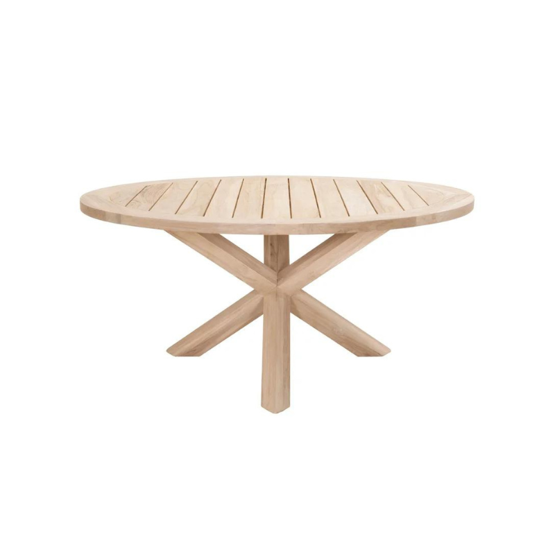 BHOCA-TEAK-DINING-TABLE-.png BHOKA TEAK ROUND DINING TABLE - Image 1