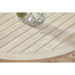 BHOKA TEAK ROUND DINING TABLE - Image 2