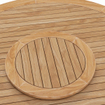 ROUND DINING TABLE SWIVEL TOP 150 CM
