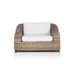 GARDEN TEAK VICTORI WICKER LOUNGE CHAIR - Image 3